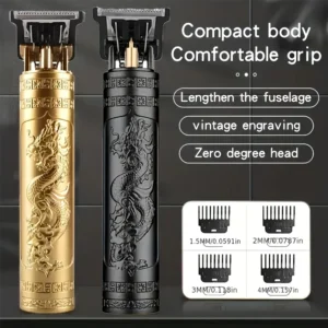 Vintage T9 Hair Clippers for Men Gifts Electric Hair Trimmer Barber Hair Cutting Machine Beard Shavers Shaving Machine Beard