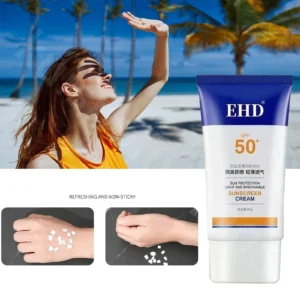 EHD Facial Brightening Sunscreen with 50 Times UV Protection Isolation Waterproof Sweat-proof Refreshing Outdoor Sun Protection