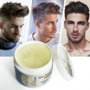 PURC Hair Wax Hair Clay Strong Hold Men Women Matte Hair Styling Non Greasy High Strong Creme Hair Care Products