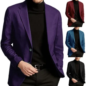 New Casual Mens Suit Cardigan Large Size Jacket Men